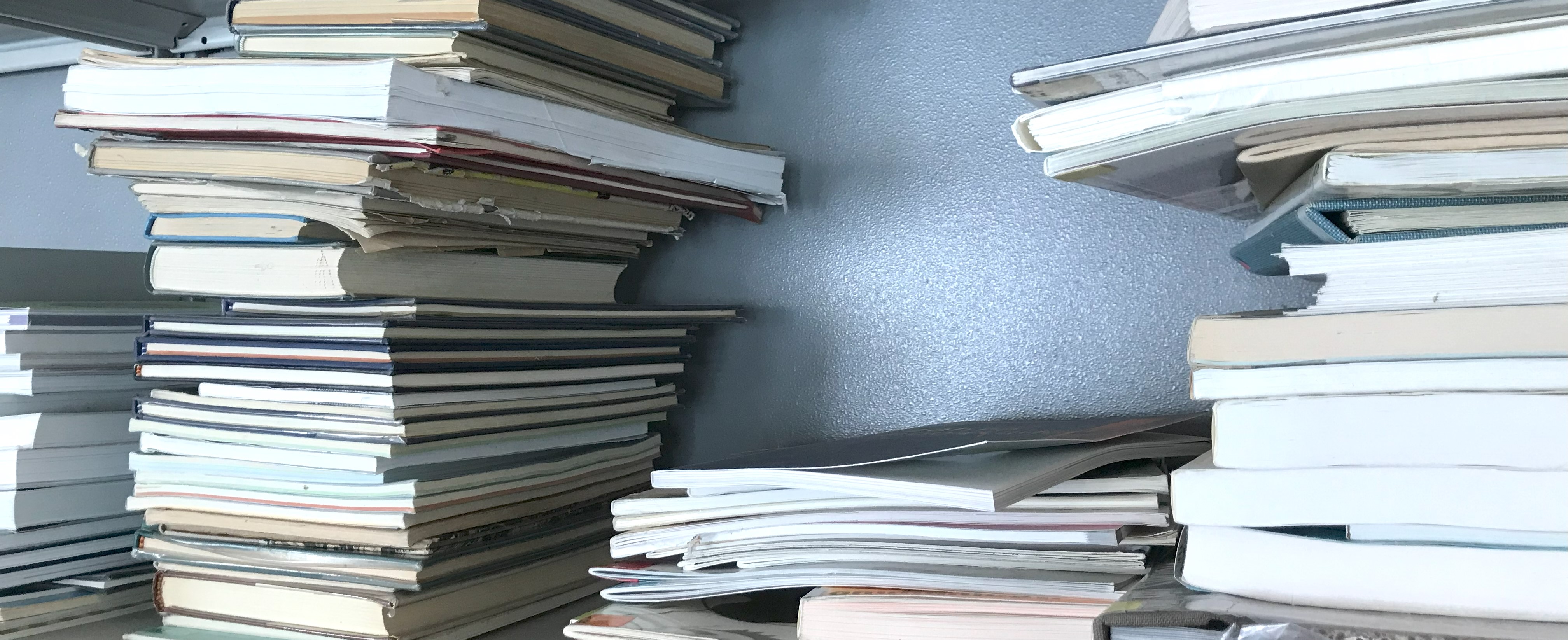 pile of books