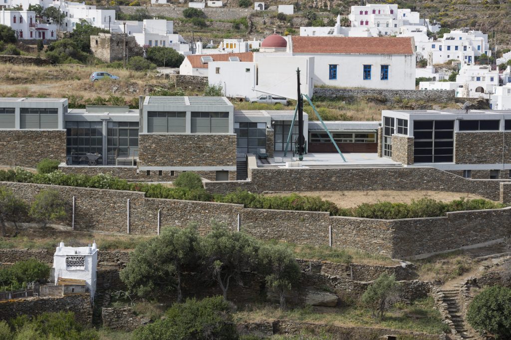 The Museum of Marble Crafts, in Pirgos, on the island of Tinos,