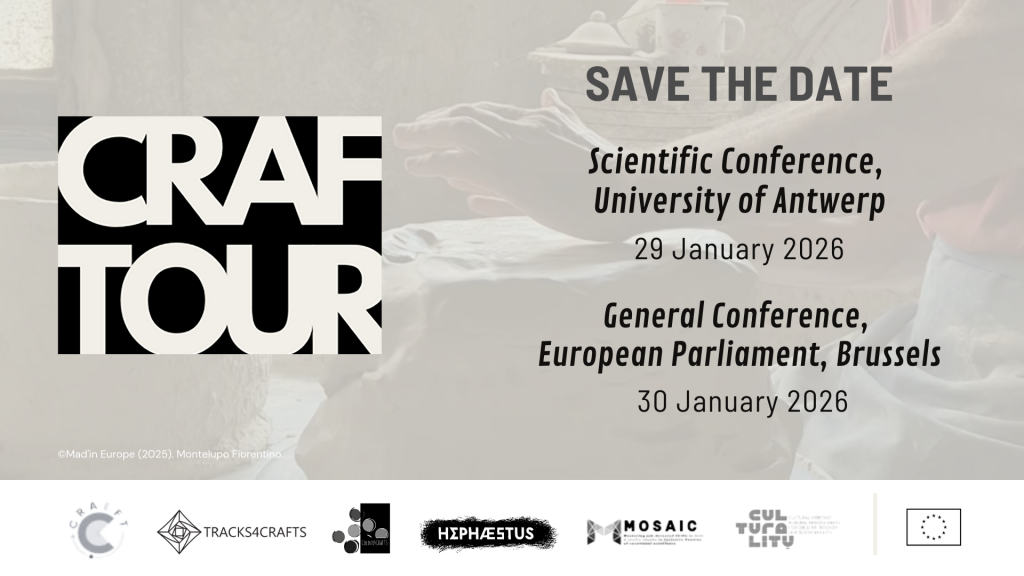 CRAFTOUR CONFERENCES: 29 – 30 January, Antwerp & Brussels